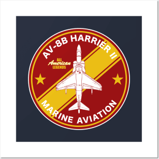 AV8B Harrier 2 Patch Posters and Art